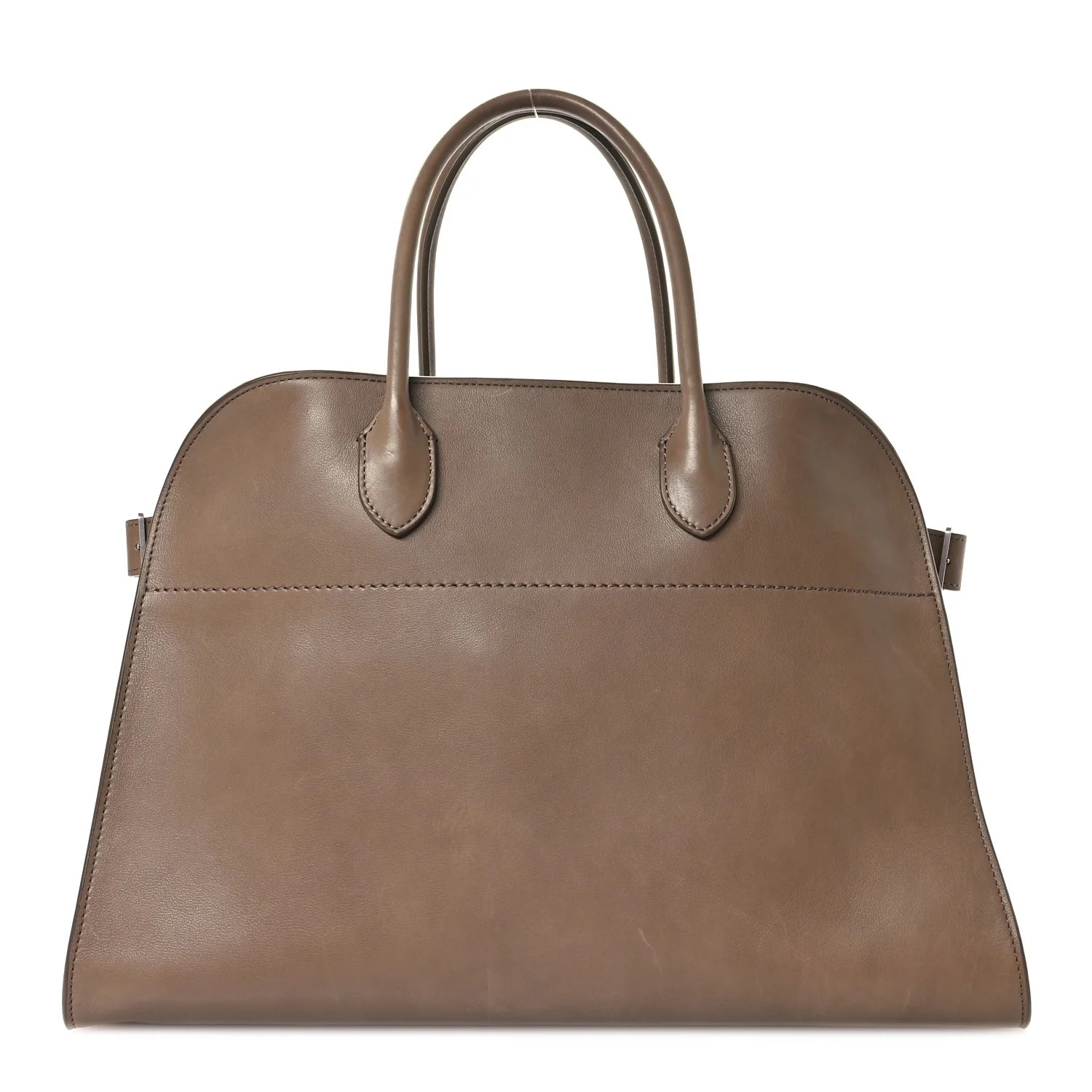 Polished Saddle Calfskin Soft Margaux 15 Mouse Grey | FASHIONPHILE (US)