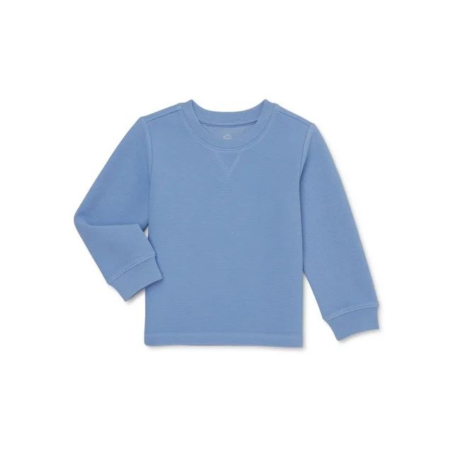 Wonder Nation Toddler Boys Ottoman Top with Long Sleeves, Sizes 12M-5T | Walmart (US)