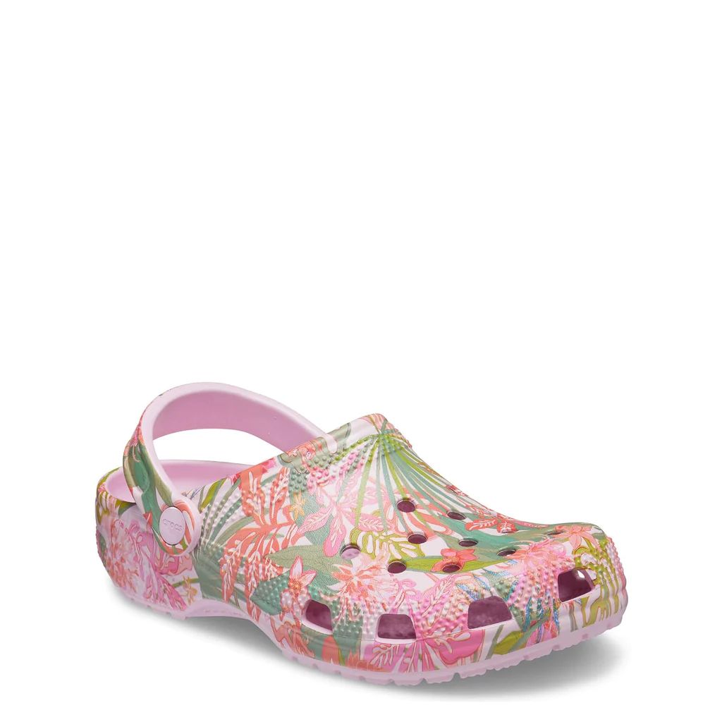 Crocs Classic Rain Forest Canopy Pink Clog | Vera Bradley