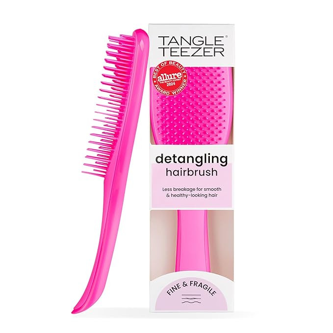 Tangle Teezer Fine & Fragile Ultimate Detangler Brush, Dry & Wet Hair Brush to Detangle & Reduce ... | Amazon (US)