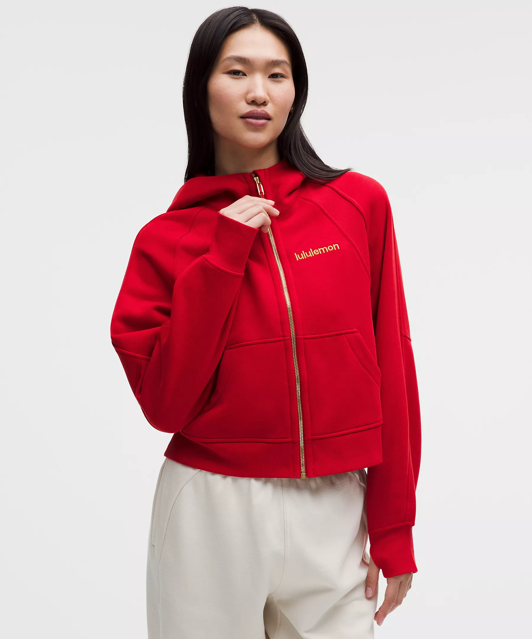 Lunar New Year Scuba Oversized Full-Zip Hoodie | Lululemon (US)