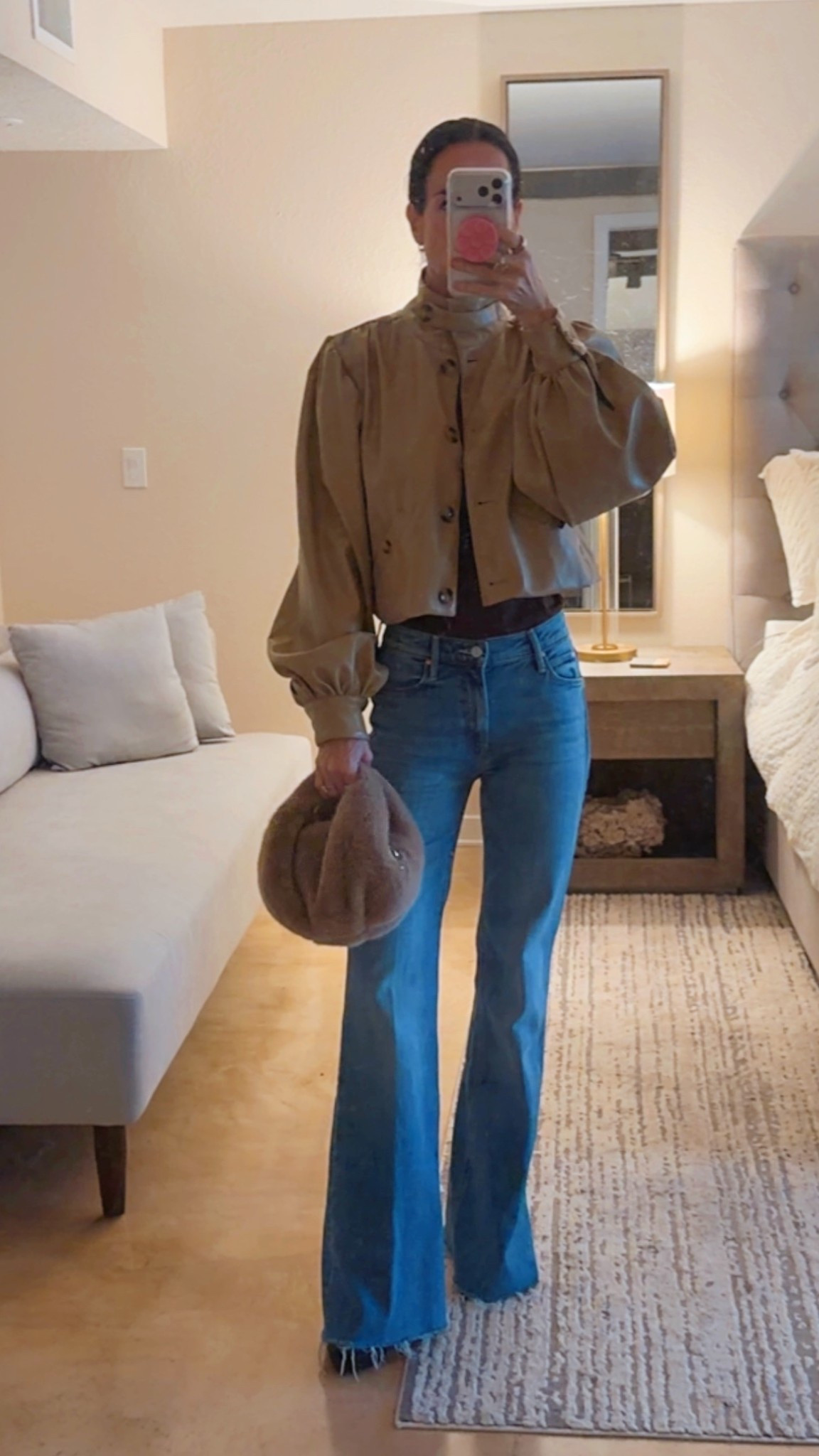 When your bag IS the vibe ⚡️

Got stopped and asked about his bag so many times. Everyone loved it and wanted the details. And guess what - it’s an Amazon find! That’s right only $30!!

Wearing 23 in denim and S jacket 

Nicole Colee, denim connoisseur, mother denim, faux fur bag, leather jacket, we wore what 

#LTKdayinmylife #LTKootd #LTKgrwm