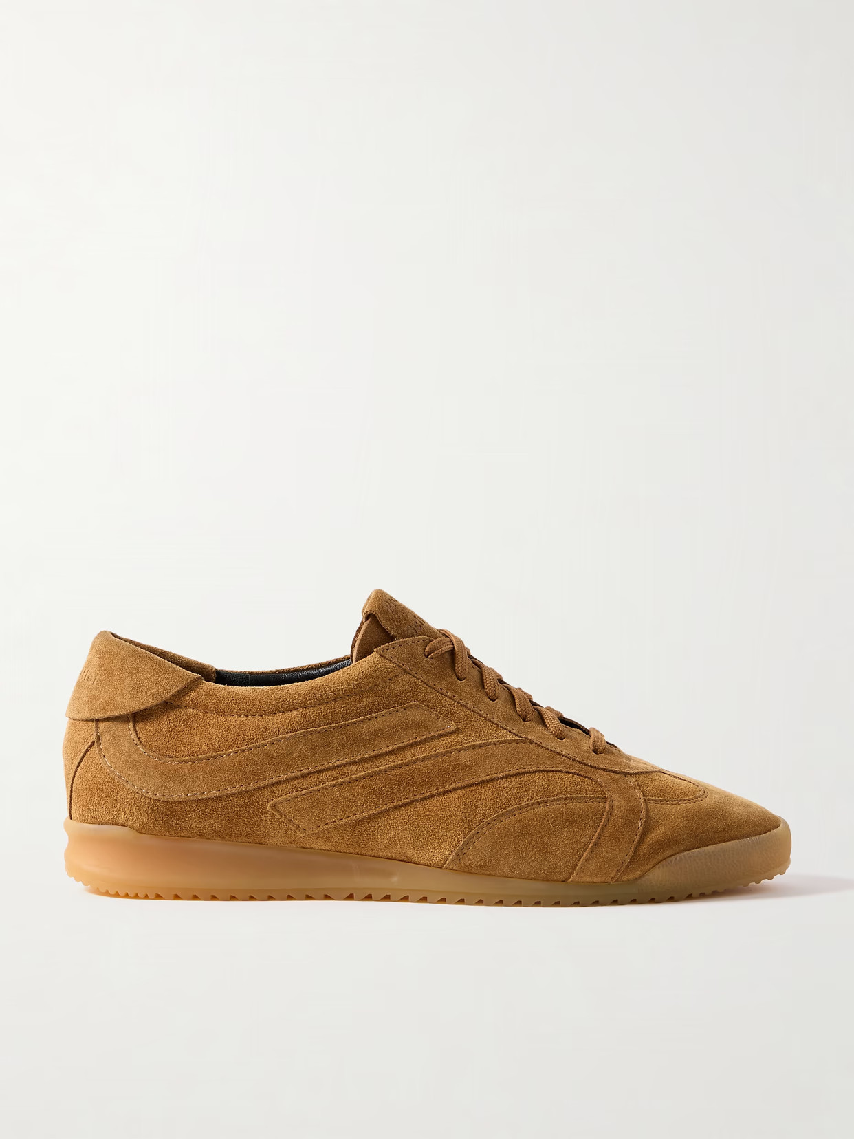 Proenza Schouler - Track Paneled Suede Sneakers - Brown | NET-A-PORTER (US)
