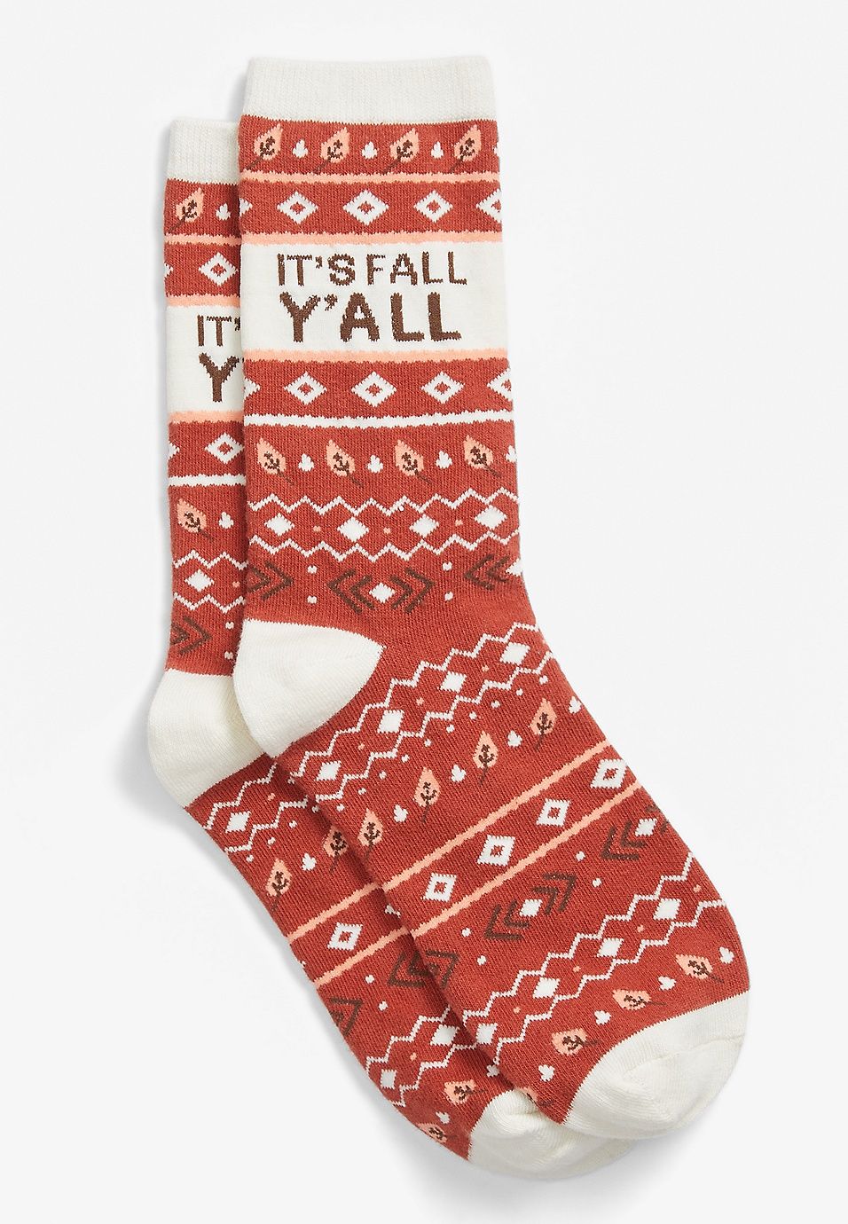 It's Fall Yall Crew Socks | Maurices