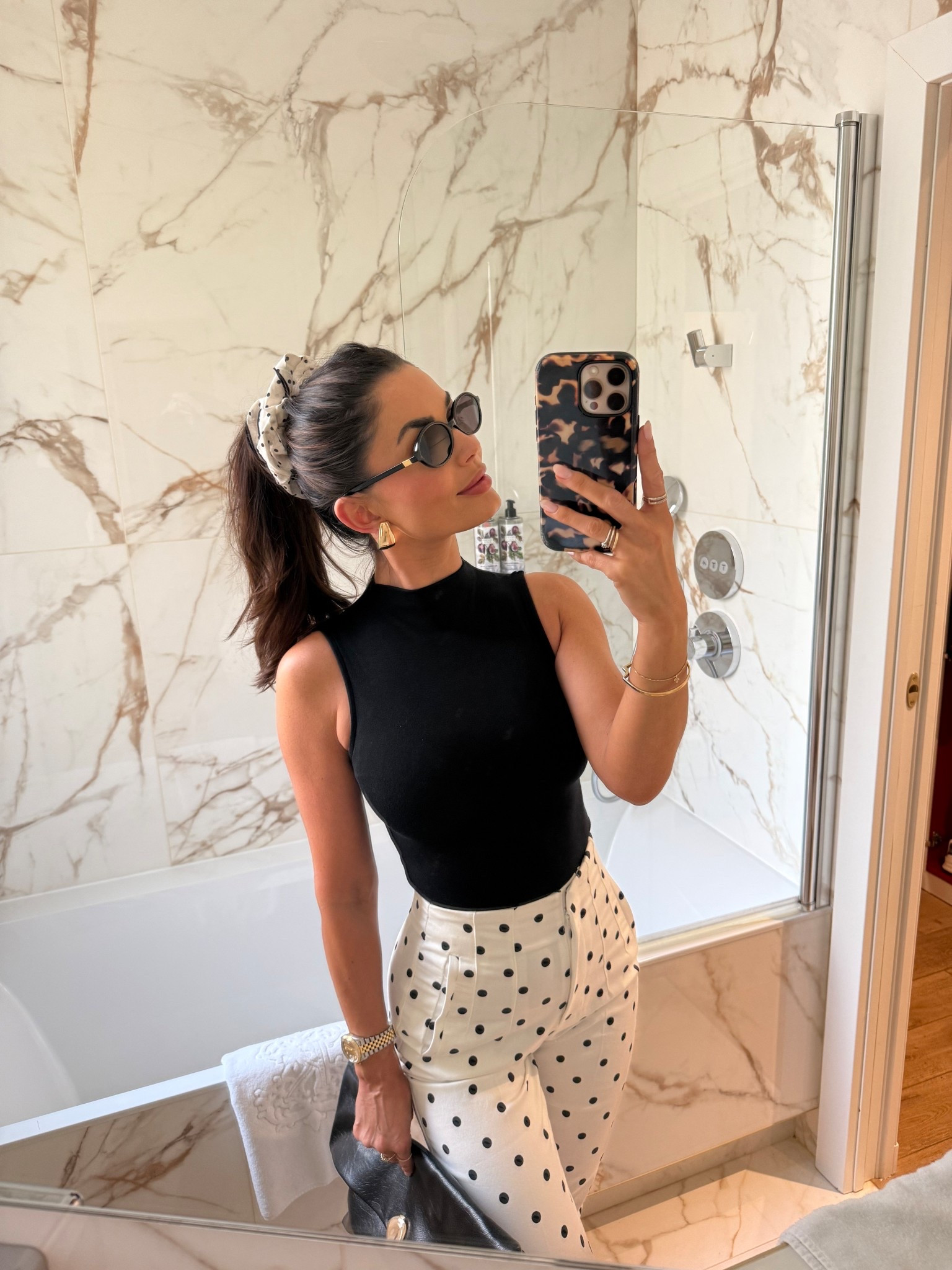 Polka dot Paris look #polkadot #capris #paris 

#LTKspring #LTKsummer #LTKdatenight