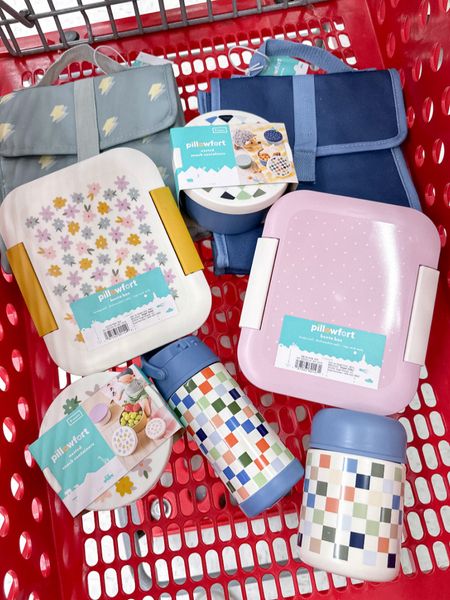 New Pillowfort collection at Target. Water bottles, snack containers, bento boxes and lunch totes! #target #pillowfort 

#LTKhome #LTKfamily #LTKkids
