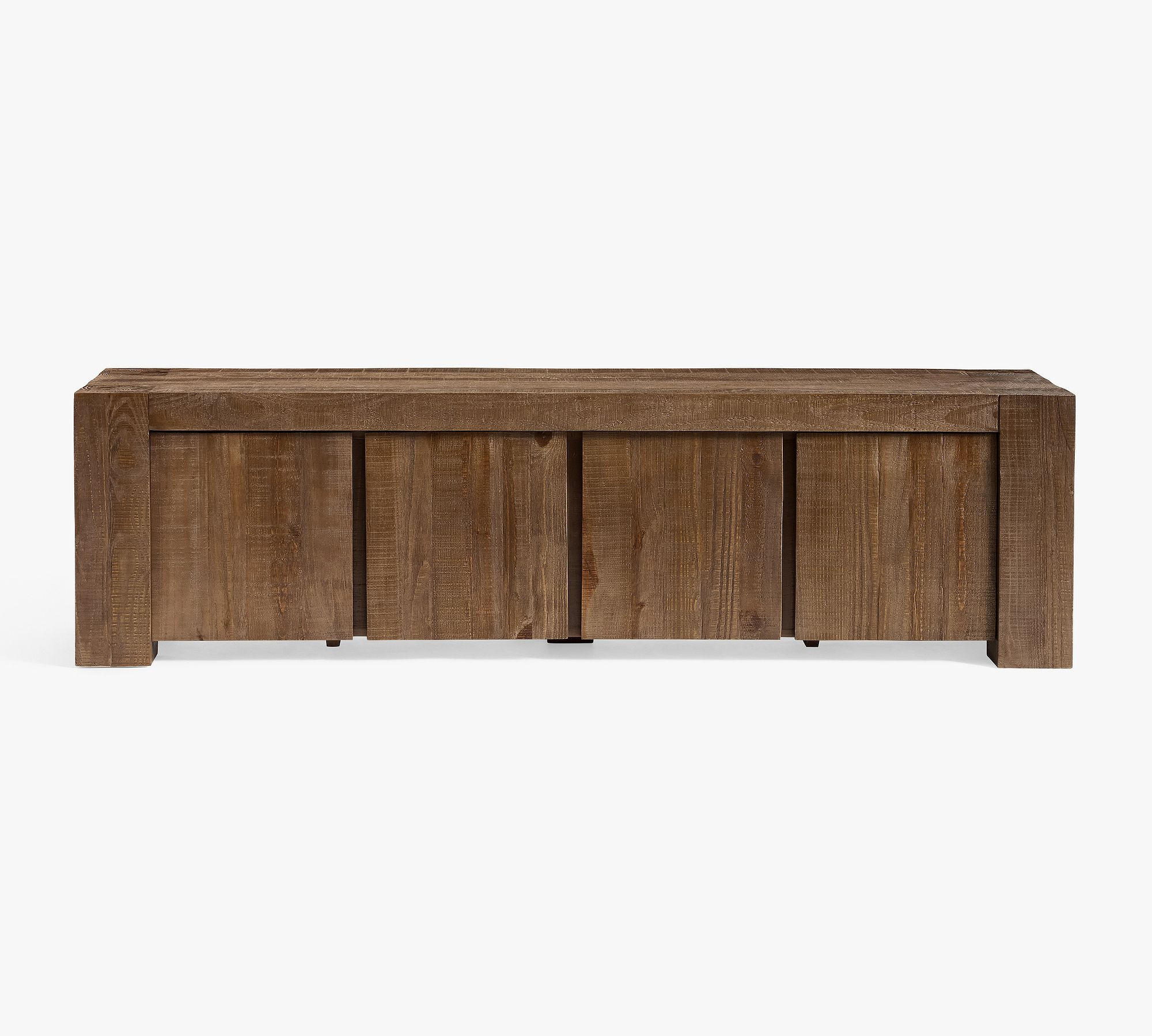 Rockport Reclaimed Wood Long Low Media Console (80") | Pottery Barn (US)