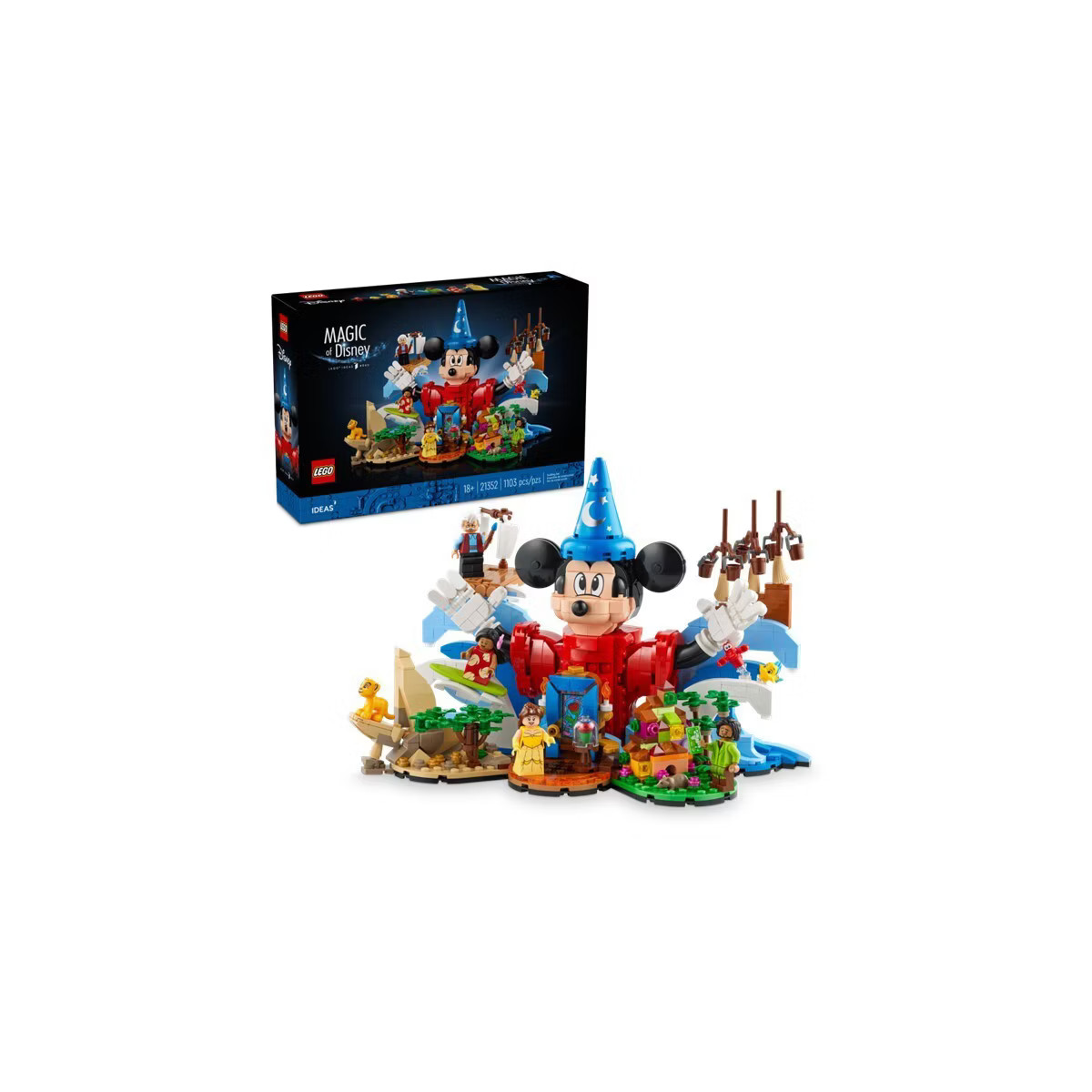 LEGO Ideas Magic of Disney Collectible Building Set 21352 | Target