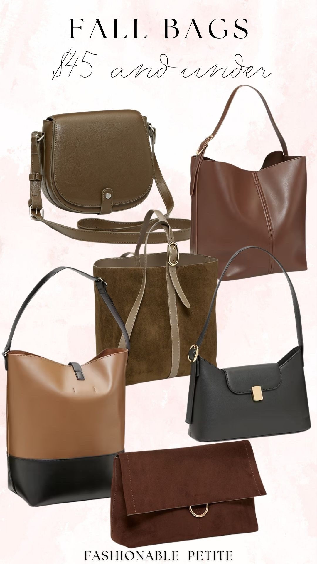 Fall bags and purses under $50!

Fall purse, accessories, bags, fall fall 

#LTKFindsUnder50 #LTKItBag
