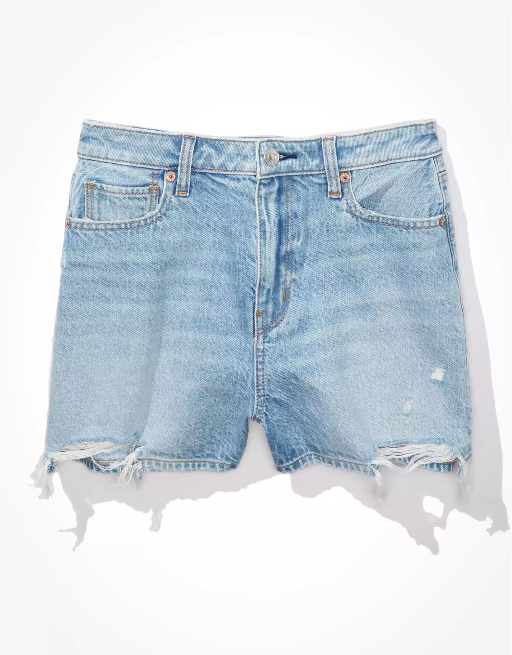 AE Denim Mom Shorts | American Eagle Outfitters (US & CA)