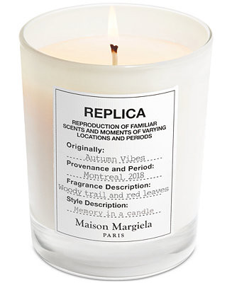 REPLICA Autumn Vibes Scented Candle, 5.82 oz. | Macy's