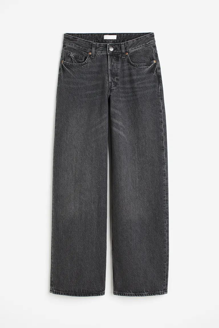 Wide Regular Jeans | H&M (UK, MY, IN, SG, PH, TW, HK)