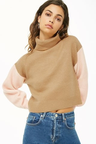 Colorblock Cropped Sweater | Forever 21 (US)