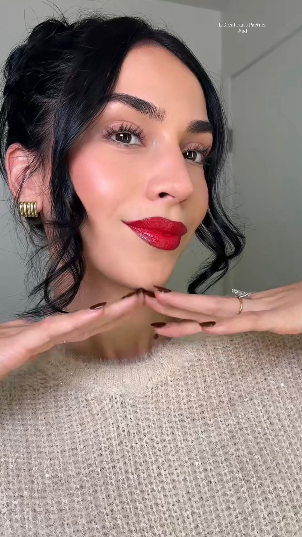 #ad | my signature shade for the holidays💄 @lorealparis @target @targetstyle #lorealparispartner #lorealpariscosmetics #lorealparismakeup #targetpartner #target

#LTKHoliday #LTKgrwm #LTKBeauty