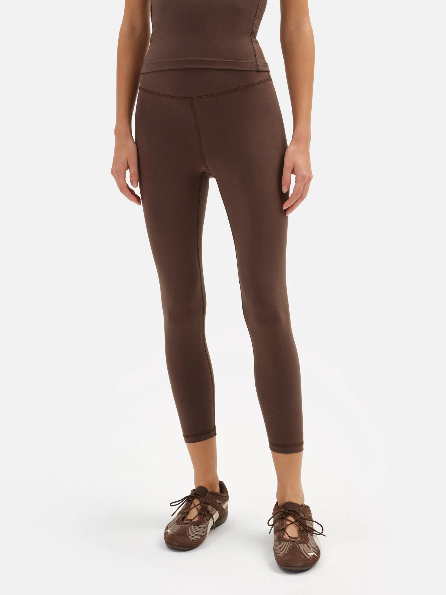 Organic Stretch Midi Legging | MATE The Label