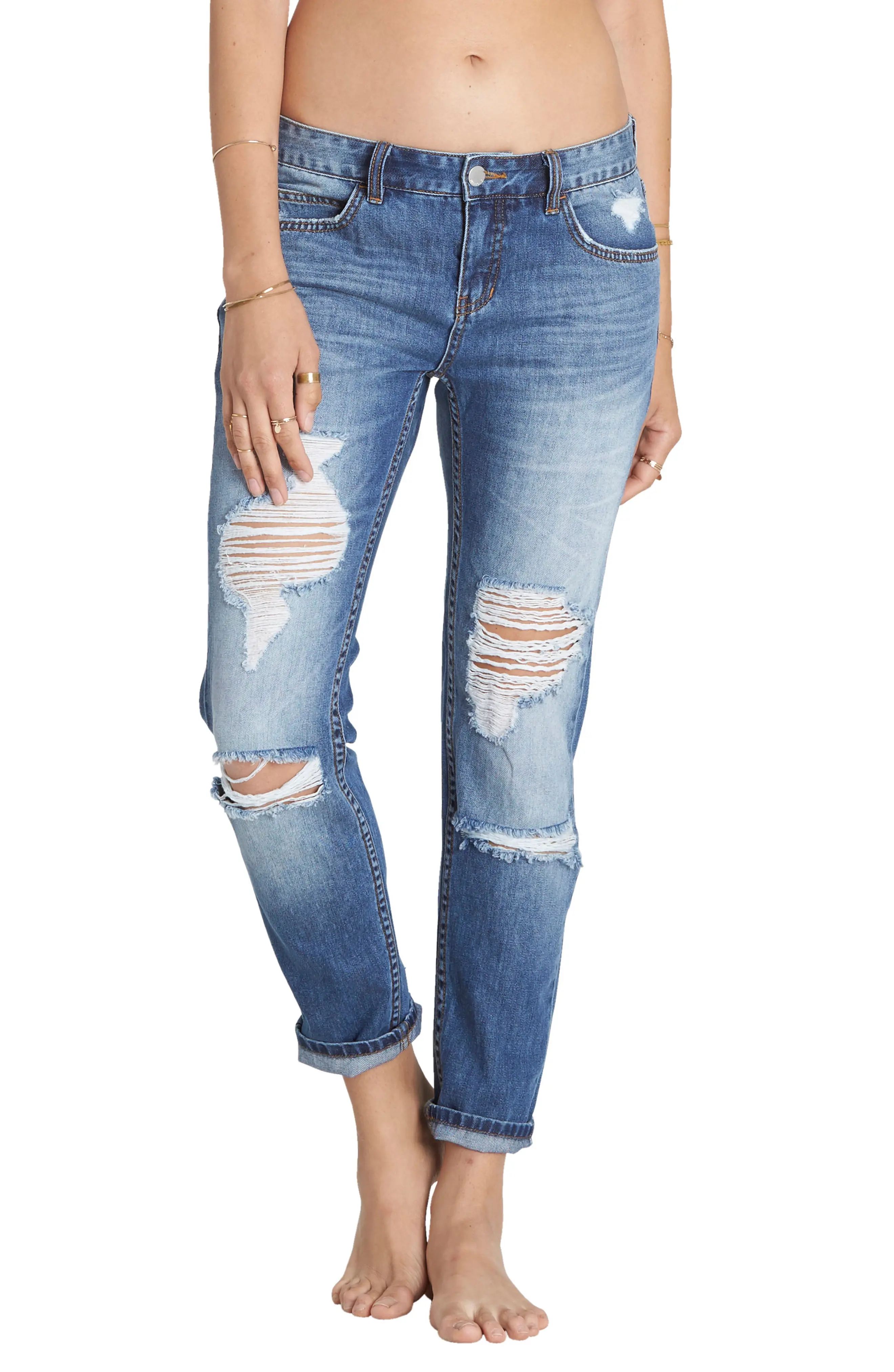 Hey Boy Ripped Girlfriend Jeans | Nordstrom