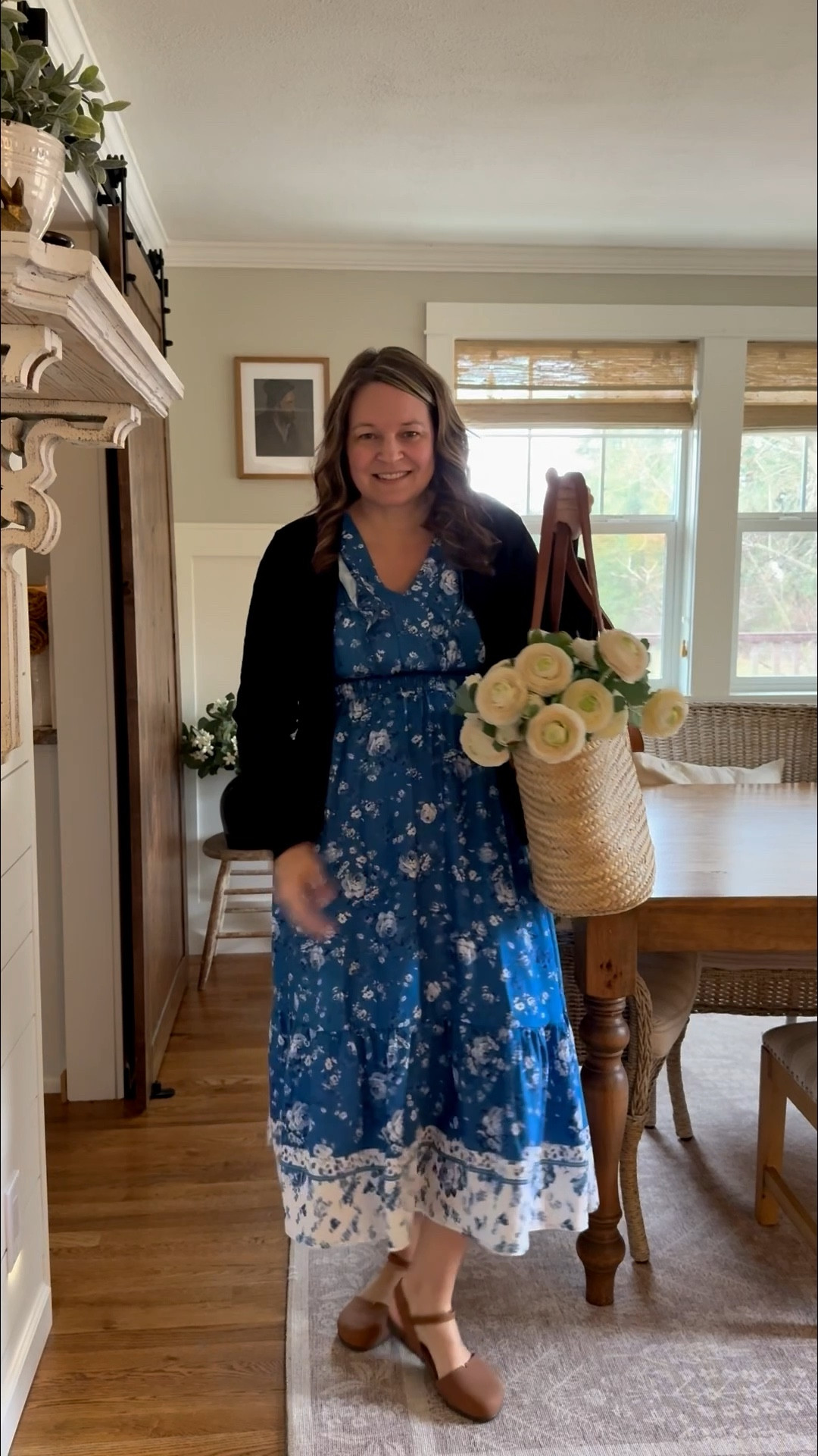 When your dress literally inspires your entire centerpiece 💙🌸 The moment I saw those blue and white patterns, I couldn’t help but think of antique transferware — that timeless, vintage china that feels like it belongs on a farmhouse table in the French countryside. So naturally, it had to inspire a centerpiece. There is something so magical about finding beauty in the details and letting it lead you somewhere creative. This is slow living, cottagecore styling, and vintage aesthetics all wrapped into one perfect spring moment. And honestly? This is the kind of seasonal styling that never goes out of style. ✨


#LTKdayinmylife #LTKstorytime #LTKHome