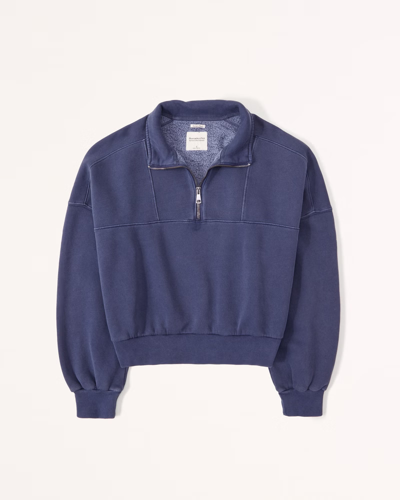Essential Mini Sunday Half-Zip | Abercrombie & Fitch (US)