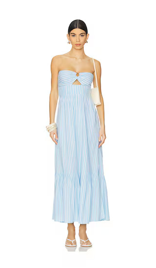 Melody Dress in By The Bay Stripe | Revolve Clothing (Global)