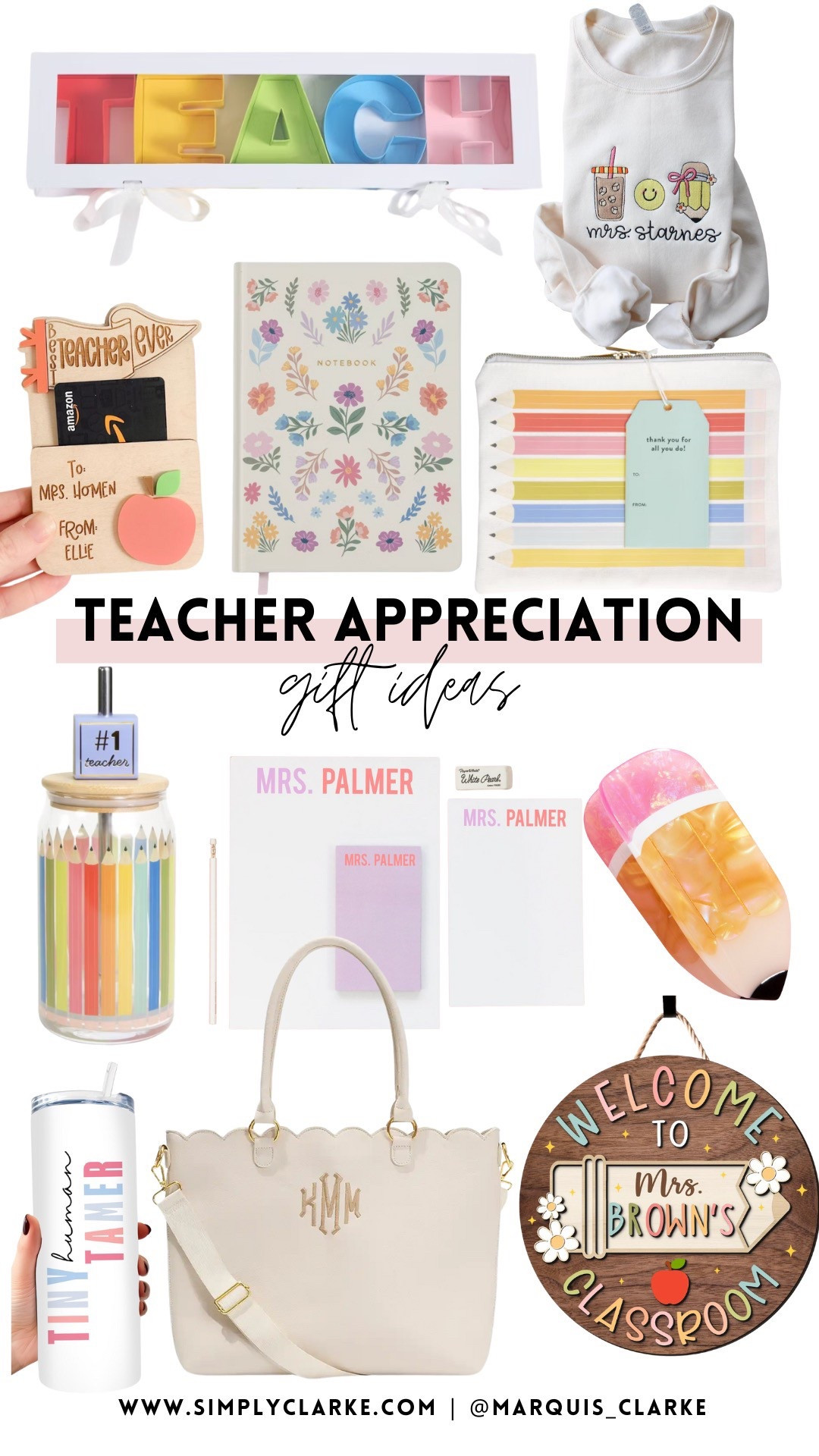 Teacher appreciation week is coming up and I found the cutest gift ideas that are perfect for teachers and school staff! 📚✏️🚌

#LTKSeasonal #LTKFindsUnder50 #LTKGiftGuide