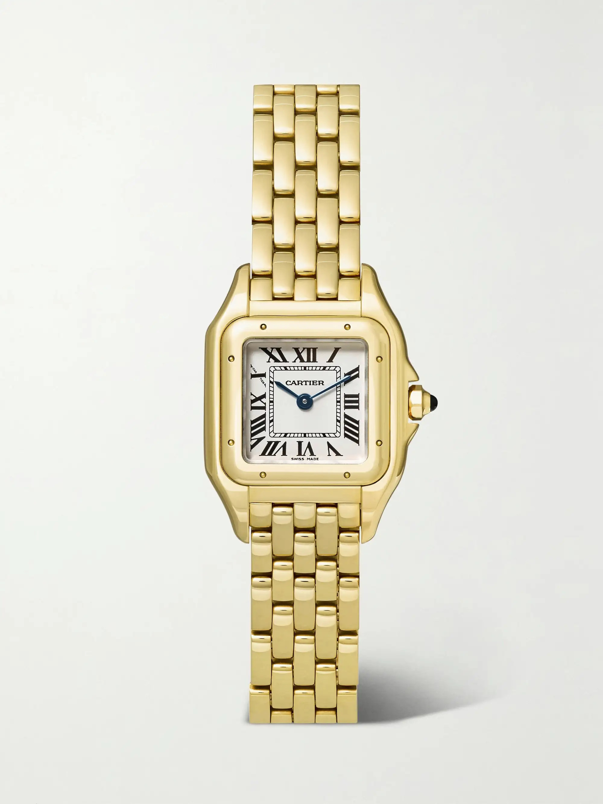 Gold Panthère de Cartier 22mm small 18-karat pink gold diamond watch | CARTIER | NET-A-PORTER | NET-A-PORTER (UK & EU)
