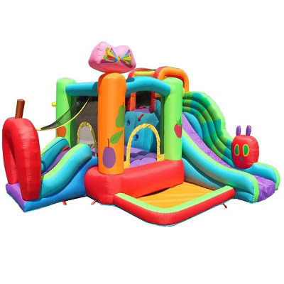 Backyard Kids The Very Hungry Caterpillar™ Inflatable Bounce House and Slide Combo with Blower | Target