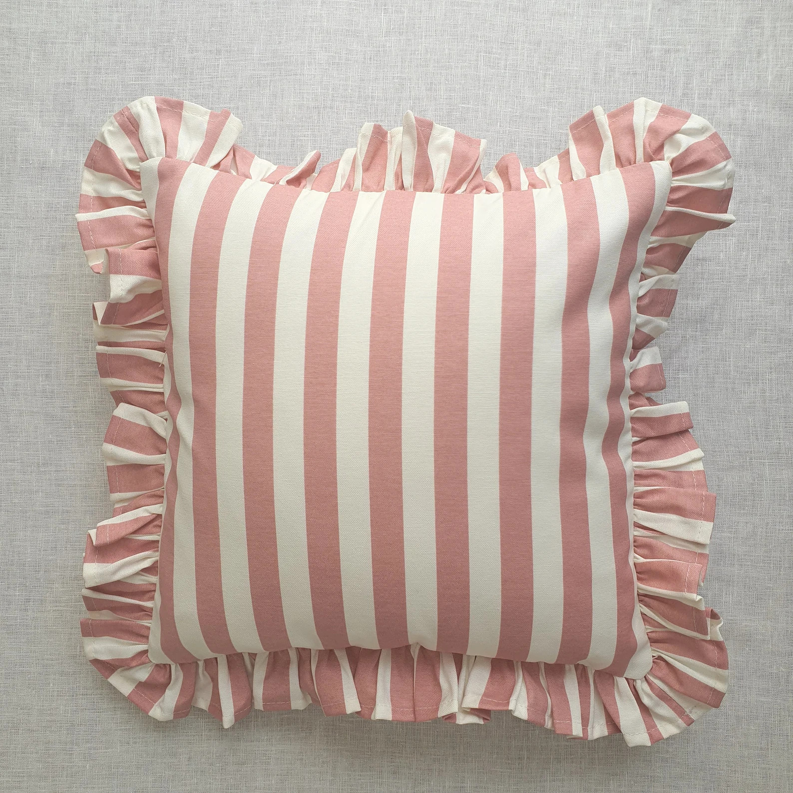 Bohemian Frill Striped Pillow Cover Different Color Options With Frill Edges Hello Mello Store - ... | Etsy (US)