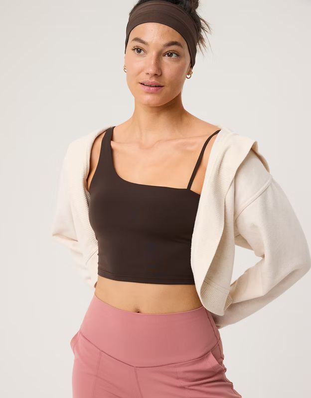 OFFLINE By Aerie Real Me Xtra Asymmetrical Sports Bra | Aerie