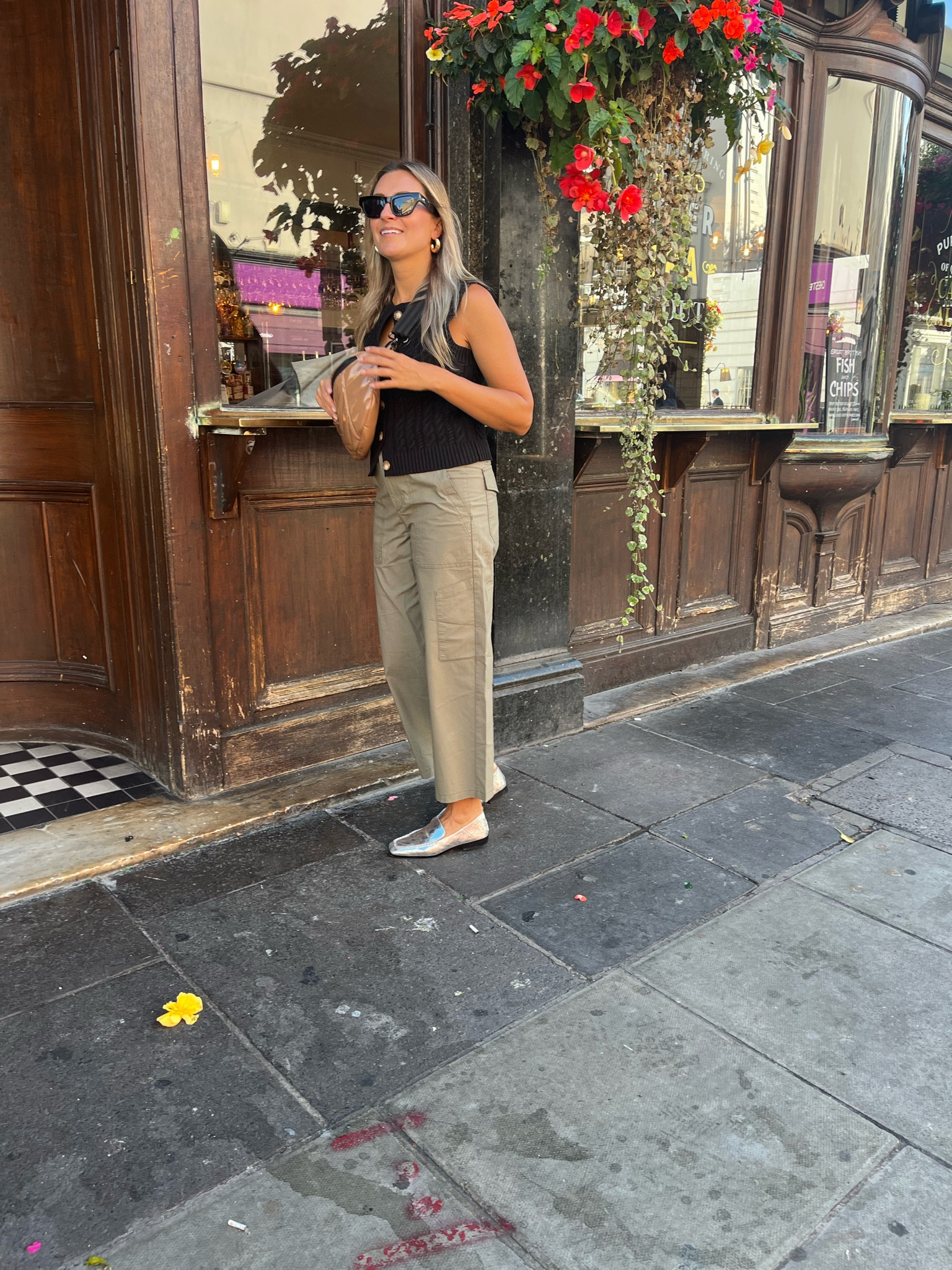 Fall Outfits.  Utility pants size 26.  Sweater vest size XS.  

#LTKtravel #LTKeurope #LTKover40