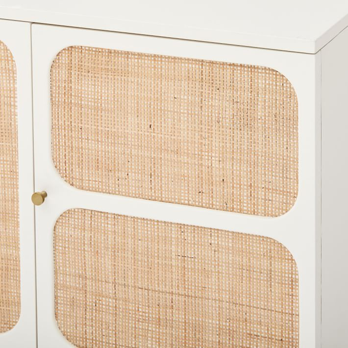 Ida Woven Media Console (68"–80") | West Elm (US)