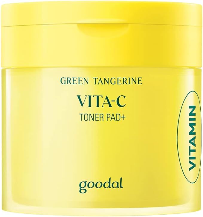 GOODAL Green Tangerine Vitamin C Toner Pads with ‘5-in-1’ Effect, Exfoliates, Tones, Moisturi... | Amazon (US)