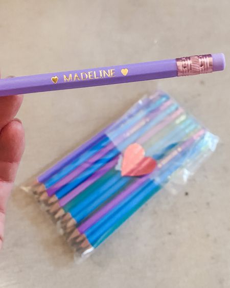 Perfect for school!  Especially my kids who always lose their pencils by swapping with other kids at their table!  Super cute color options available!  Will be ordering more!

Kids, school, school supplies, fun

#LTKkids #LTKBacktoSchool #LTKunder50