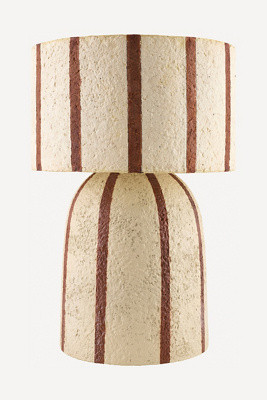 Velluto Striped Accent Table Lamp | Anthropologie (US)