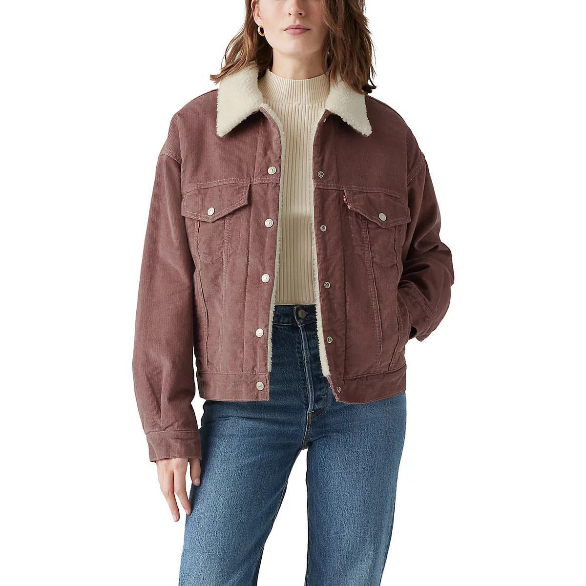 Women's Levi's® '90s Sherpa Trucker Jacket | Kohl's