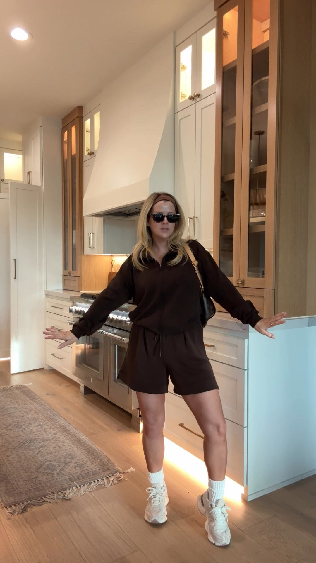 Perfect spring transitional outfit. Matching set with shorts & pants options. In a M in both top & bottom. Shoes are shade Bisque/Sea Saltt

#springoufit #springtransition #matchingset #shortset #momoutfit #easyoutfit


#LTKOver40 #LTKootd #LTKgrwm