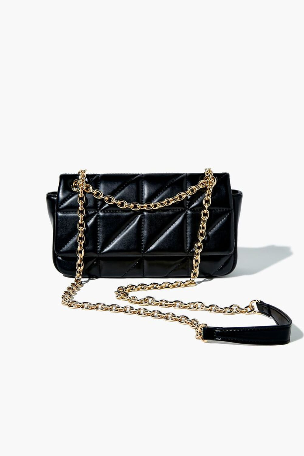 Quilted Faux Leather Crossbody Bag | Forever 21 (US)