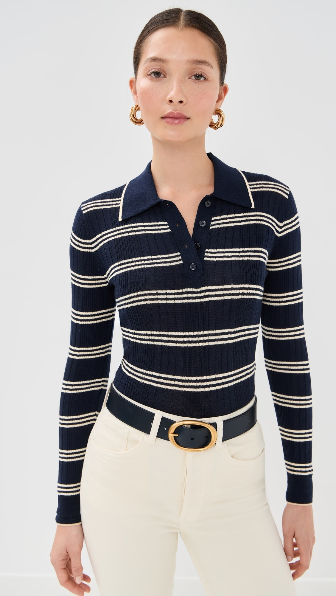 Hermia Regenerative Merino Polo | Shopbop