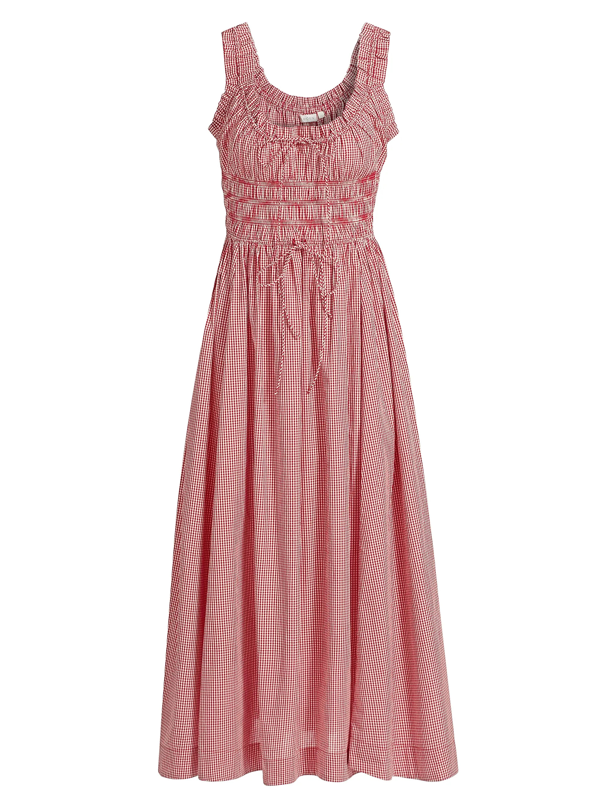 Emmaretta Gingham Cotton Maxi Dress | Saks Fifth Avenue