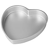 Amazon.com: Wilton Decorator Preferred Heart Shaped Cake Pan, 8-Inch, Aluminum: Novelty Cake Pans... | Amazon (US)