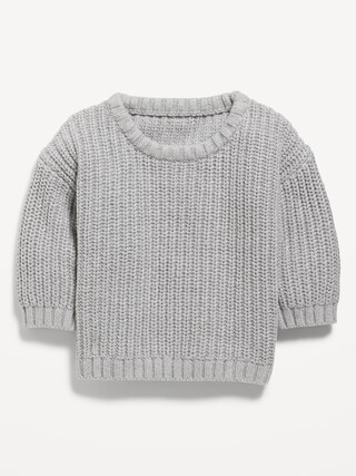 Unisex Organic-Cotton Pullover Sweater for Baby | Old Navy (US)