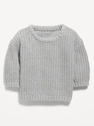 Unisex Organic-Cotton Pullover Sweater for Baby | Old Navy (US)