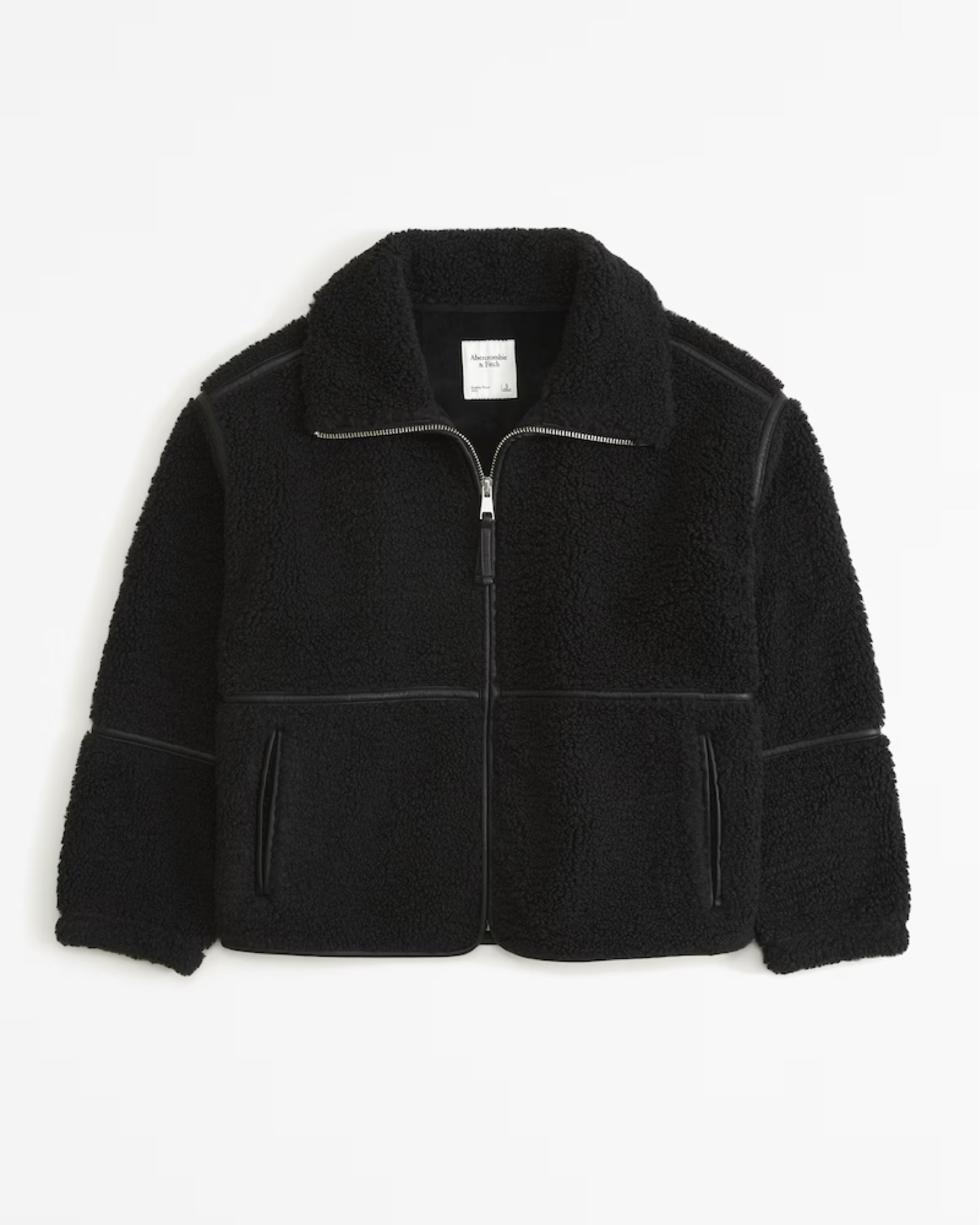 Mock neck Sherpa