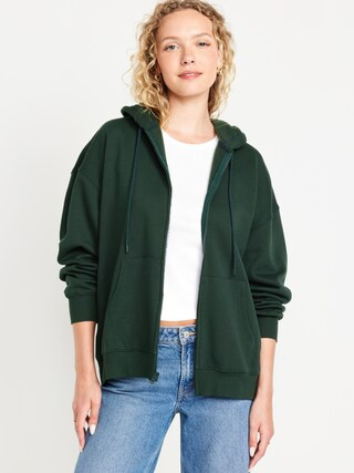 SoComfy Oversized Zip Hoodie | Old Navy (US)