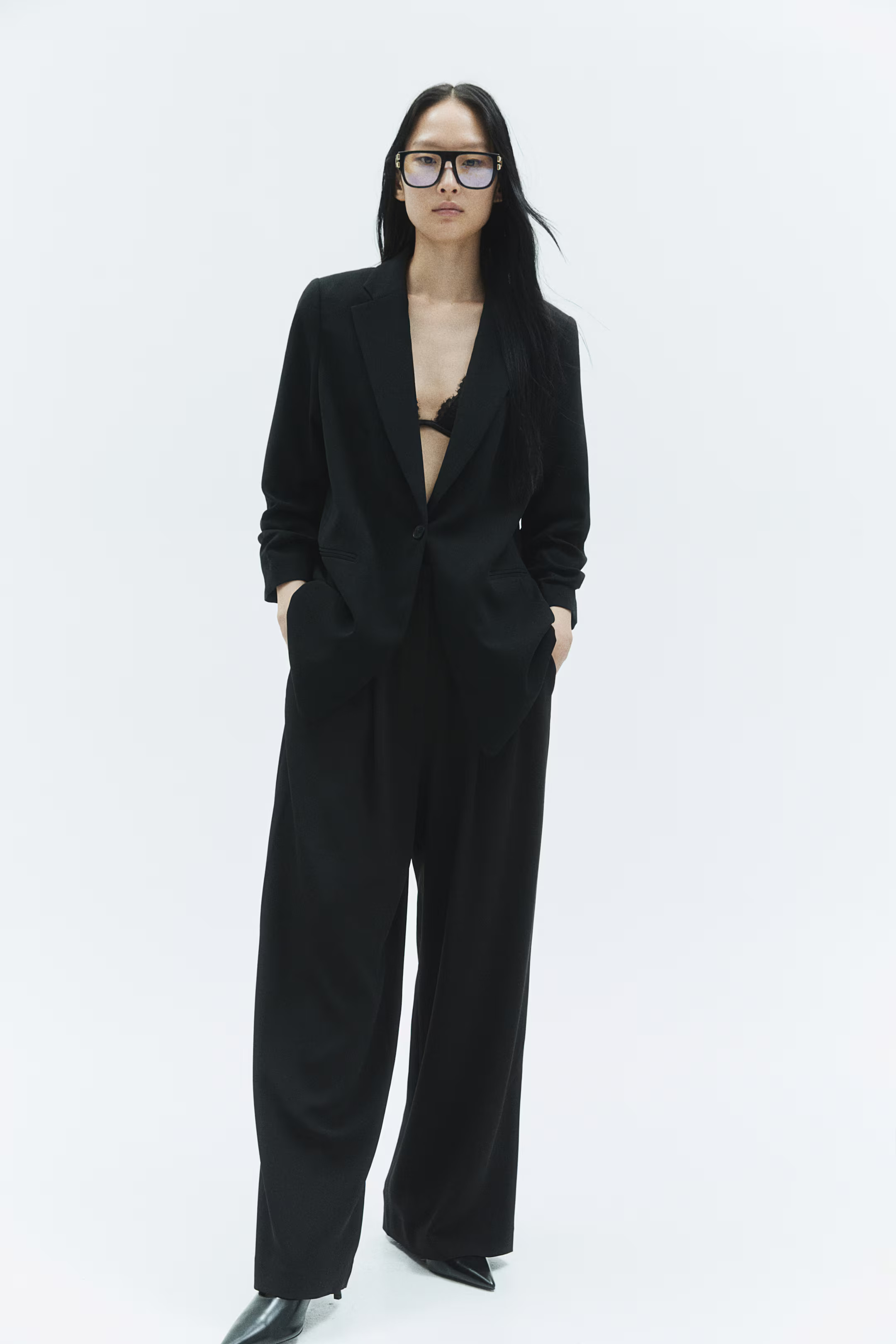 Gathered-sleeve Jacket | H&M (US + CA)