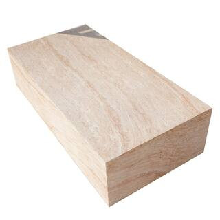 W 47.24 in. x D 23.62 in. x H 11.81 in. Rectangular Magnesium Oxide Faux Marble Outdoor Coffee Ta... | The Home Depot