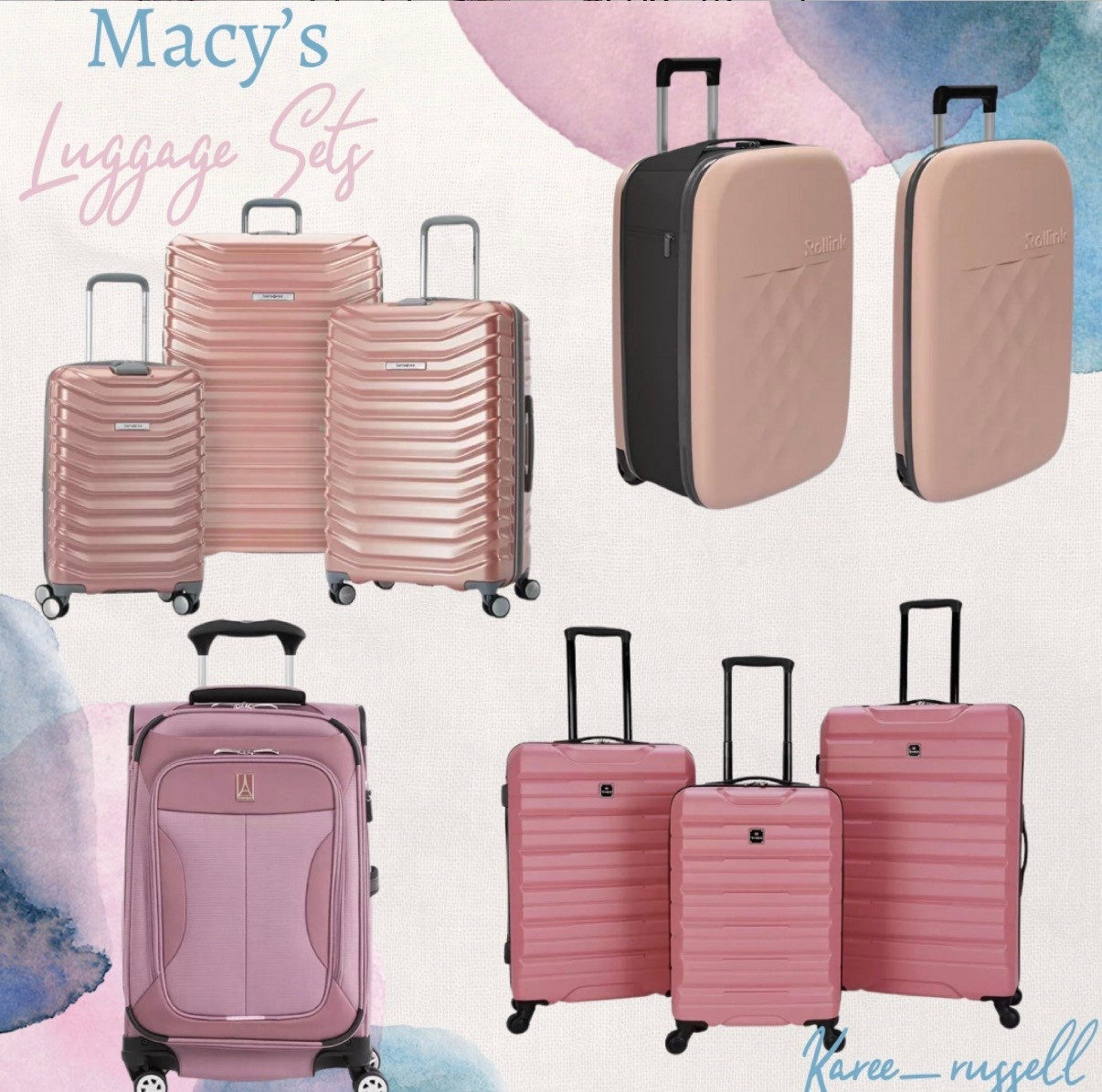 As a mom who lives for a good getaway, the luggage has to be cute too 🧳✨
Macy’s understood the assignment.

#luggage #luggageset #LTKFind #LTKtravel #LTKGiftGuide #MacyFinds
#TravelInStyle
#SuitcaseSet
#TravelEssentials
#AirportStyle
#CarryOnReady
#VacationMode
#WanderlustLife
#TravelMom
#FamilyTravel
#GirlsTripReady
#JetSetStyle
#ChicTravel
#PackingInStyle
#GiftIdeasForHer
#HolidayGiftGuide
#TravelMustHaves
#OnTheGoStyle
#RoadTripReady
#SpringBreakReady

#LTKHome #LTKTravel #LTKActive