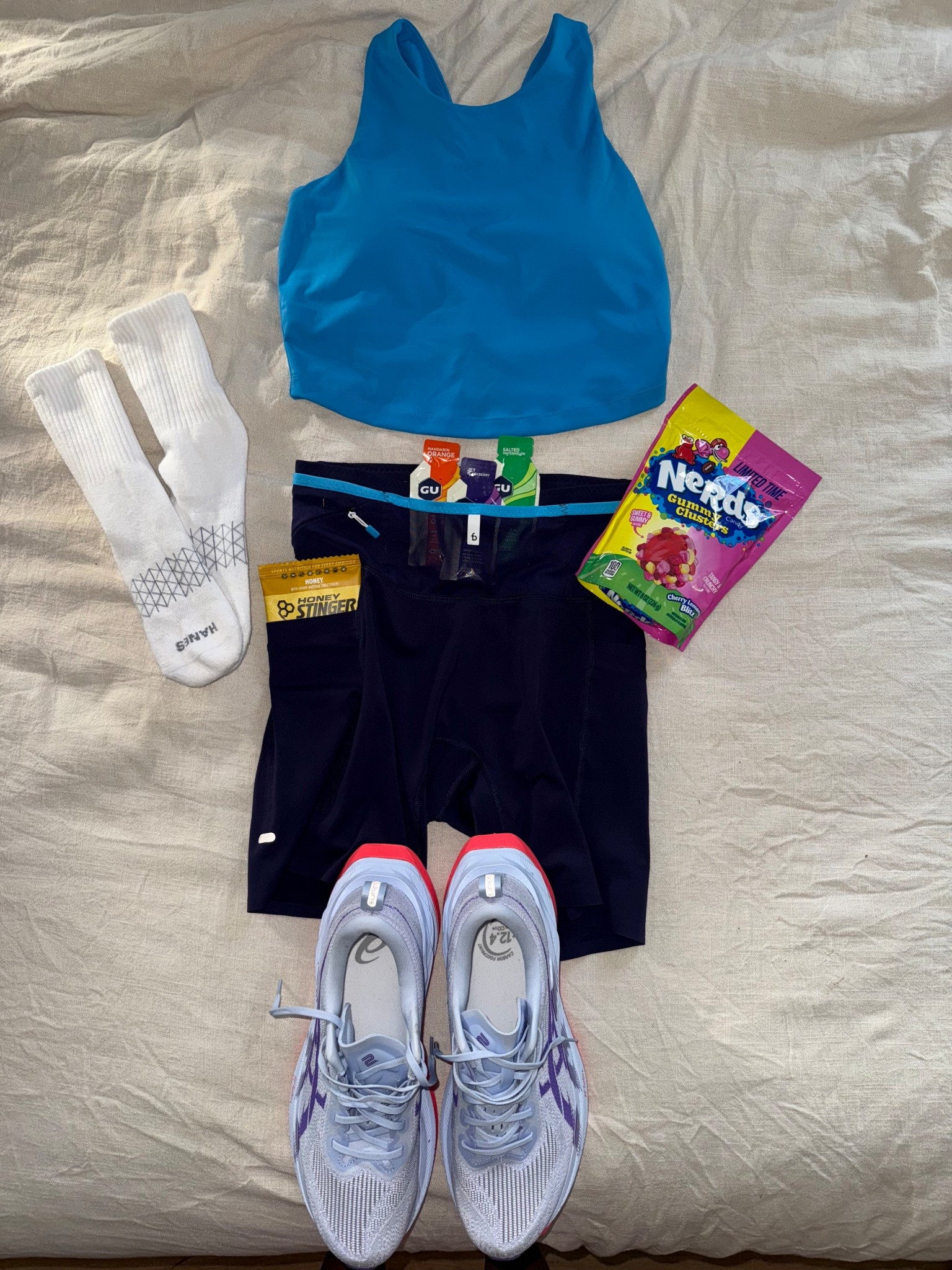 All the essentials that carried me through my first Half Marathon! I wouldn’t have changed a thing either!