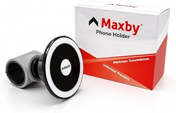 Maxby Stroller Phone Holder with MagSafe-Compatible Mount and Snap-On Clamp | Amazon (US)