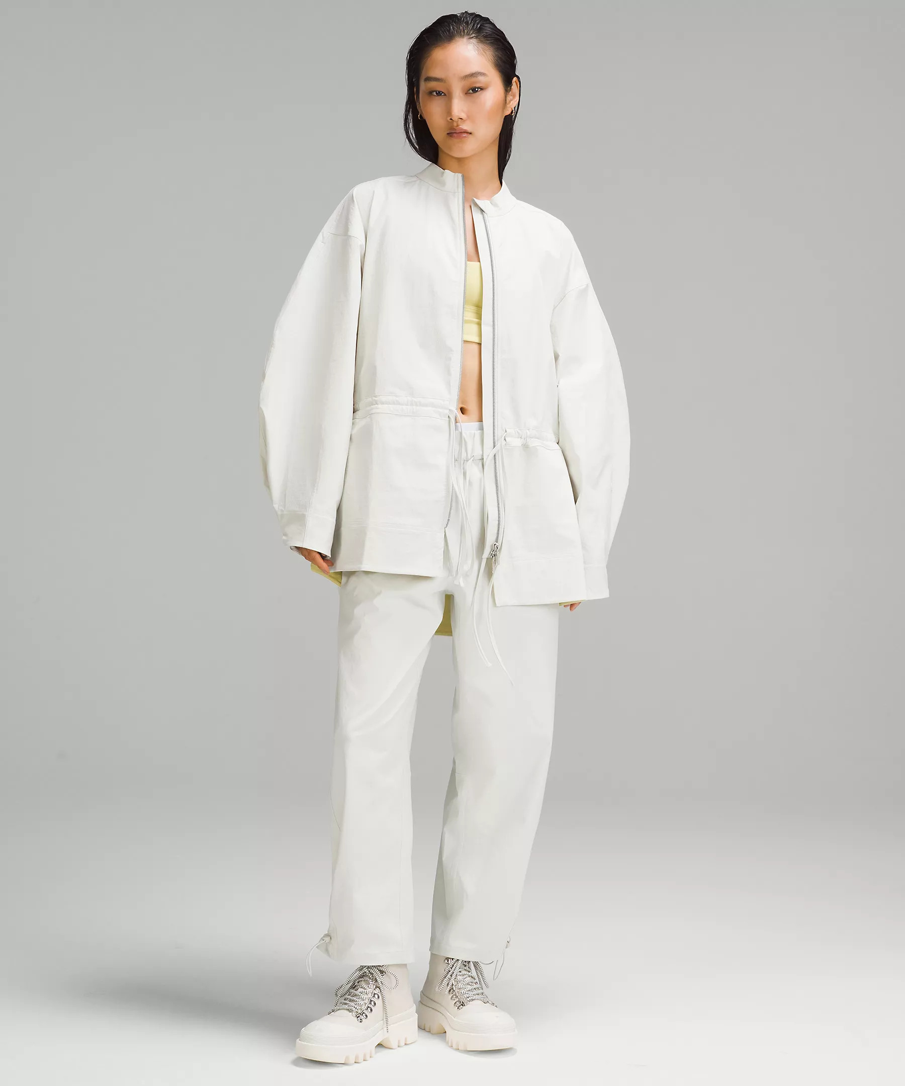 Cinch-Waist Stretch Shirt Jacket | Lululemon (US)