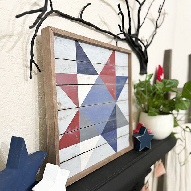 American Quilt Wall Art | Antique Farm House
